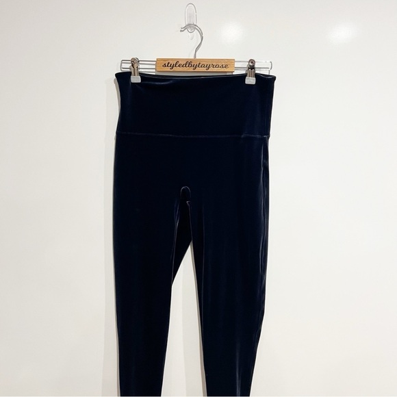 Spanx Velvet Legging Navy Blue - Picture 5 of 9